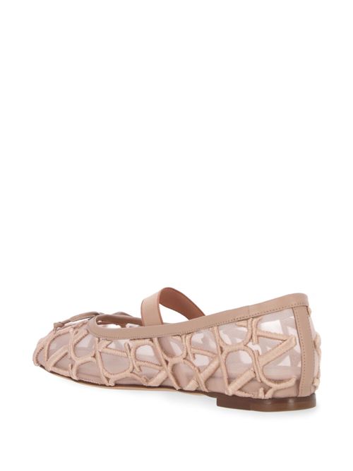 Ballerina in tulle rosa Valentino Garavani | 4W2S0HE8LGWGF9